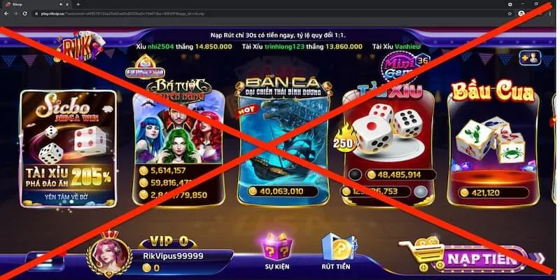 Tại sao các trang giả mạo lại nhắm đến Play Rikvip?
